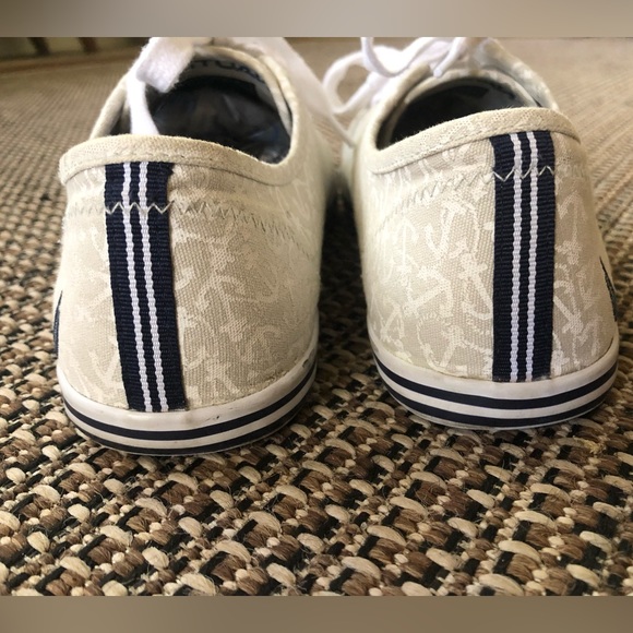 🩵2/$20  MIX&MATCH⚓️NAUTICA Lanyard Anchor Canvas Tennis Boat Sneakers Shoe - Picture 8 of 10